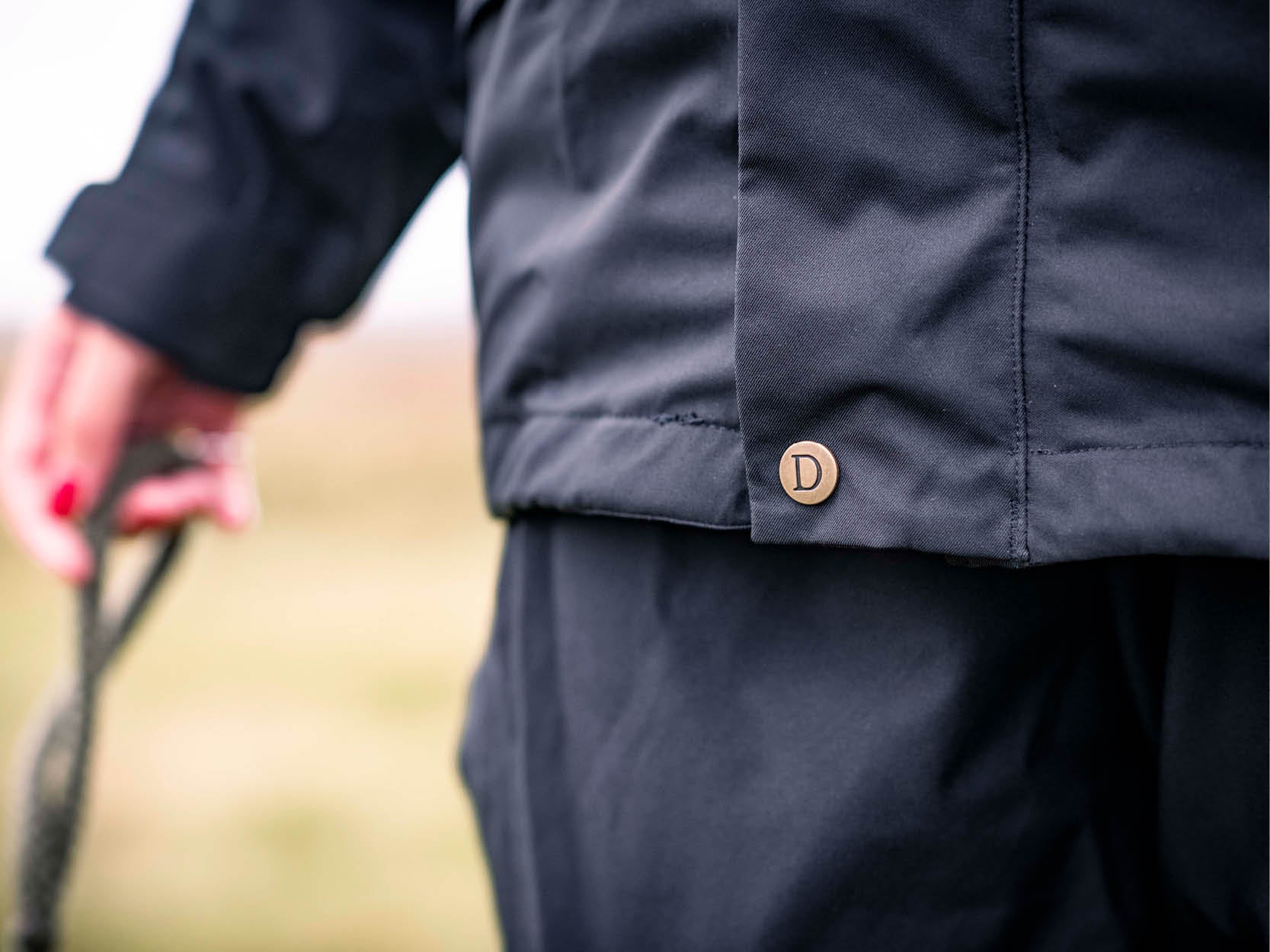 Dedito heavyweight jas zwart