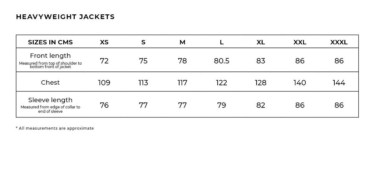 Dedito heavyweight jas zwart
