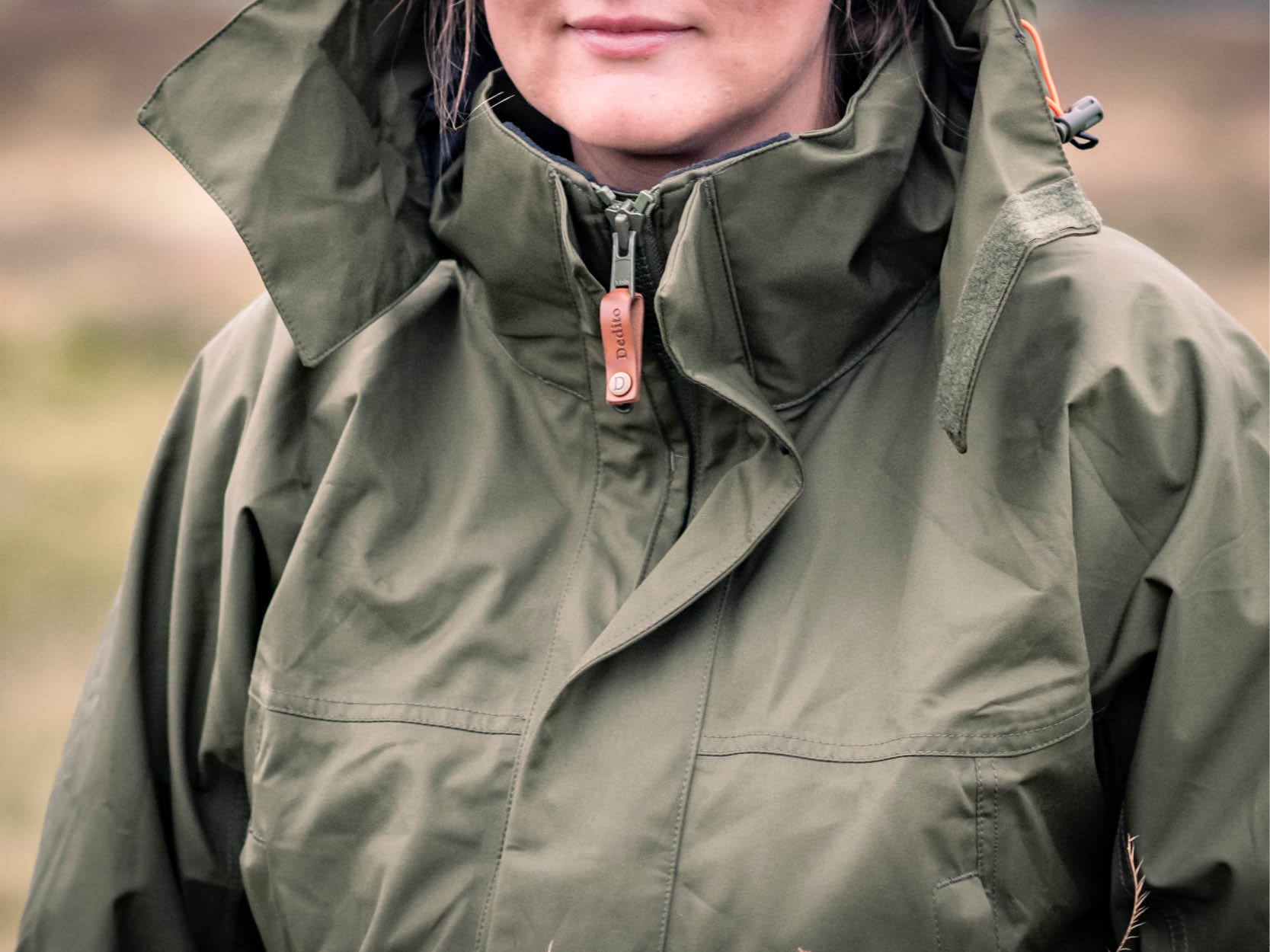 Dedito heavyweight jas groen