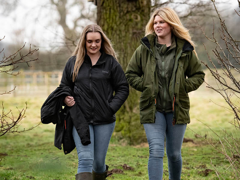 Dedito tussenlaag jack zwart