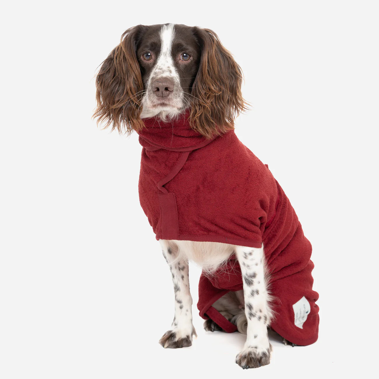 Dog drying coat Rosehip